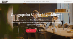 Desktop Screenshot of omegapoint.se